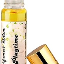 Earth Essentials Playtime Natural Body Perfume, Roll-On Jasmine & tuberose Scent For Men & Women, Long Lasting Attar, Fine fragrance Etra - 8 ml-image-24