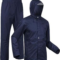 Men's Stylish Waterproof Reversible Raincoat for Men-image-85