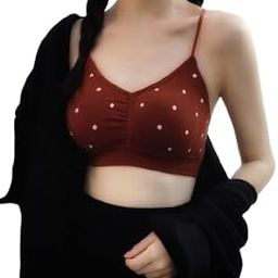 Women's & Girl's Polka dot Bralette Padded top Free Size (28 to 34) Bust Size-picture-16