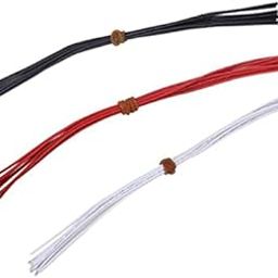 bnf® 30pcs Red Black and White 22AWG Hookup Wire Pickup Wire for Guitar and Other Musical Instrument|Business & Industrial | Electrical & Test Equipment |Hookup & Lead Wire|-image-6