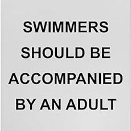 Swimmers Should Be Accompanied By An Adult Sign, 8.5 x 11 in" OSHA Compliant Swimming Pool Sign, Weatherproof Plastic, UV resistant & Easy-to-Read Signage-image-74