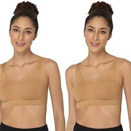 Intimacy Active Sports Bra for Women Medium Coverage, Non-Wired, Non-Padded, Seamless, Stretchable Comfortable Support Activewear for Women Combo Pack-picture-6