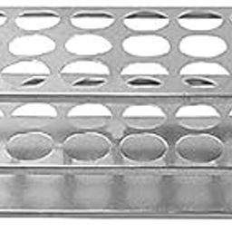 Aluminium Test Tube Stand For Oven Compatible, 24 Holes-image-3