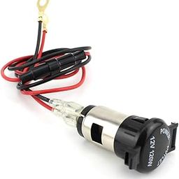BNF 12V Car Motorcycle Lighter Power Socket Outlet Plug with Fuse Wire | Collectibles-image-52