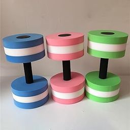 ATORSE Aquatic Dumbbell Hand Bar Water Aerobics Workouts Aquatic Exercise Dumbbells Pink-image-90