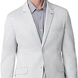 mufti Grey Solid Single Breasted Blazer-picture-36