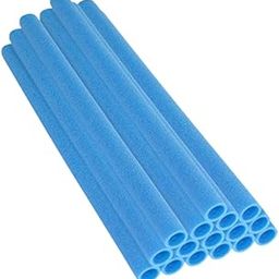 MERISHOPP 12x Trampoline Pole Foam Sleeves Parts 35.4 Length Sturdy Protective Covers Blue-image-11