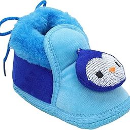 Baby Booties with Cute Animal Design – Soft Plush Infant Shoes for Newborns and Toddlers (6–12 Months)-image-12