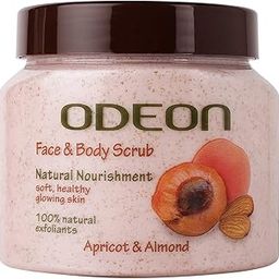 ODEON Apricot & Almond Face & Body Scrub (300ml) | Exfoliating Scrub for Even & Glowing Skin | Reduce Fine Lines | Nutrient-Rich Almond Oil Scrub | Gentle Exfoliating Face Scrub-9