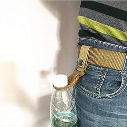 VASADIGITAL Water Bottle Holder Nylon Buckle Hook Climbing Hook Belt Backpack Hook-image-98