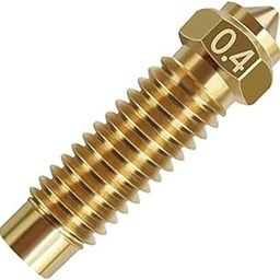 TESSERACT 0.4mm Brass Nozzle for Neptune 4 Max | Brass Nozzle for 3D Printing with 1.75 mm Filament | High Temperature Wear Resistant Compatible with Neptune 4 Max Hotend (Qty- 2 Brass Nozzles 0.4mm)-10