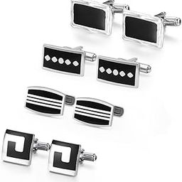 UJOY Cufflinks & Tie Clips Set-image-59