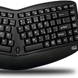 2.4Ghz Wirelesstru-Form Media 3D Ergonomic Mini Keyboard & Mouse Combo-23