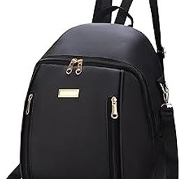 2025 New Artistic National Style Oxford Small Capacity Antitheft Women's Bag Generation Backpack Fashion Mini Backpack with Shoulder Strap Waterproof-Black-image-87