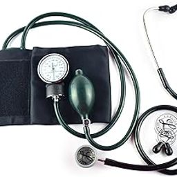 Dishan H.Das Anroid Type Dial Arm Blood Pressure Monitor/Sphygmomanometer With Pediatric Stethoscope Doctors & Nurse Professional Use BP Machine, Multicolour-12