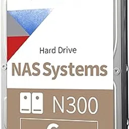 Toshiba N300 6TB NAS 3.5-Inch Internal Hard Drive - CMR SATA 6 GB/s 7200 RPM 256 MB Cache - HDWG160XZSTA-picture-5