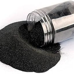 RSP HOME DECOR Black Aquarium Sand – Sugar Size Quartz Gravel for Aquarium, Home & Garden, Lawn Decoration, Terrarium & Fish Tank Substrate | Natural & Safe for Aquatic Life (1 kg)-image-3
