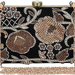 Women's Embroidered Parties Clutch-image-16