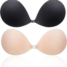 Boost Your Elegance and Self-Assurance: Explore Our Range of Push-Up, Strapless, and Backless Bras for Women – Silicone, Invisible, and Adhesive Choices, Pack of 2-image-26