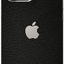 Layers Skins Compatible for iPhone 16 pro Max Black Leather Mobile Back Skin Rear Screen Guard Protector Film Wrap (Coverage - Back+Camera+Sides)-picture-31