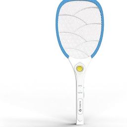 Toreto Rechargeable Mosquito Racket Bat with LED Light | Mosquito Swatter | Powerful Battery | Long Battery Life | Made in India with 6 Month Warranty (Blue)-image-20