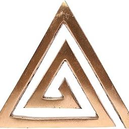 Triangle Pure Copper Vastu for Correction & Positive Energy Off Any Negative Objects Facing Your Door Increase Positive Energy Device in Pure Copper-image-24