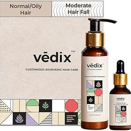Vedix Vikleda Shampoo & Vithan Hair Growth Serum Combo For Women & Men | For Dry Hair & Hair Growth | 100ml + 40 ml-31