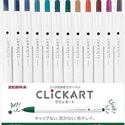 Zebra Water-Based Pen Clicker DK12 Color Set WYSS22-12CDK-image-36
