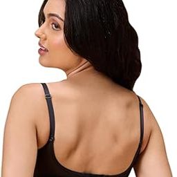 Cotton by Nykaa Iconic Low Back Party Bra for Women, Medium Coverage, Wired, Lightweight with Adjustable Straps - NYB252-image-55
