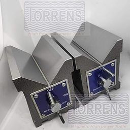 Torrens High Power Magnetic V Block 100 * 95 * 75mm Hardened And Ground Set of 2 Pc-33