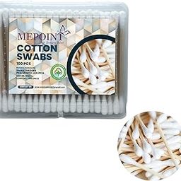 Cotton Buds For Ear Cleaner, Bamboo Wooden Sticks Ear Cleaner Cotton Swabs, 100% Pure & Soft Premium Cotton Ear Buds For Baby's Hygiene & Care 100 Pcs-image-37