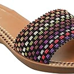 Stylish Fashion Slipper for Women | Comfortable | Lightweight | Anti Skid | Casual Office Footwear (SP41_BLACK)-image-27
