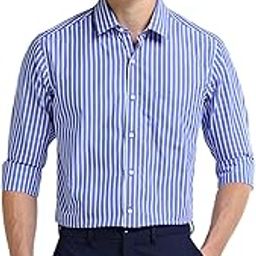 Men's Striped Regular Fit Shirt-image-34