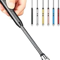 UNICRAFT Candle Lighter Rechargeable, Electric Arc Ignition Lighter with USB Cable, Windproof Flameless Electronic Lighters for Kitchen, Barbecue, Candles, Gas Stove(Multicolour) | Unicraft01x119-picture-13
