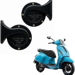 Premium Dual Wind Tone Horn for Chetak [2024] & Other Bikes & Cars | Loud Sound | 12V Electric Horn Set-image-19