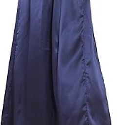 Women Blue Satin Petticoat-image-67