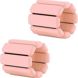 ATORSE 2X Wrist Weights Arm Weights Set for Adults Kids Women Men Strength Training Light Pink 1Pound-image-10