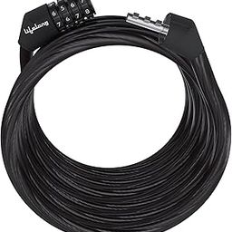 Lifelong Multipurpose 4 Digit Numeric Cable Bike/Bicycle Helmet Lock-image-99