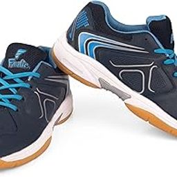 Smash Badminton Shoe for Mens, Lightweight | Natural Rubber Sole with PVC-Mesh Upper | Nonmarking Sole-image-44