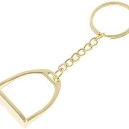 MERISHOPP® 4xZinc Alloy Stirrup Keychain Key Ring Equestrian Keyfob Bag Decoration Golden|Sporting Goods | Outdoor Sports | Equestrian | Other Equestrian-image-6