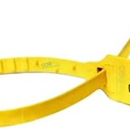 RAJ KRISHNA INDUSTRIES® Plastic Security Seal Coal Truck Seal Crystal Bag Seal Bag Seal Shipping Seal Trampoline Truck Seal 260mm 100 Units (Yellow)-image-23
