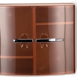 Nayasa Bathroom Cabinet | Storage Box Cabinet | Storage Unit Cabinet | 17 cm X 38.5 cm X 33 cm | Brown-image-74