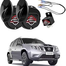 AUTOINNOVATION 12V Snail Electric Car Horn - Ultra Loud Air Horns for Scooters, Bikes, Trucks, and Vans (Pack of 2)-image-94