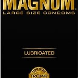 Trojan Magnum Lubricated Condoms, Large, 12-Count-15