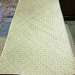 Hand Woven Young Palm Leaf Mats/Chataai for Puja, Yoga, Pranayam, Meditation-image-82