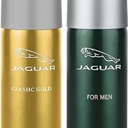 Jaguar Classic Gold + For Men Deo Combo Set 300ml (Pack of 2) For Him-49