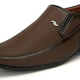 Mens Formal Shoes |Slip-On Men's Formal Shoe | Stylish Non-Lace Design | Soft Cushioned Insole for Comfort | Perfect for Office & Formal Wear (20225)-image-44