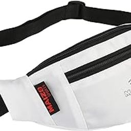 Regular Waist Bag/Fanny Pack/Shoulder Bag/Small Bag for Boys & Girls (White)-image-13