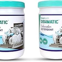 Dishwasher Detergent, Automatic Dishwasher Powder for Spot-Free, Sparkling Clean Results For Dishes, Glassware & Utensils (Pack of 2)-picture-22