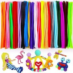 ARTISTERY Premium Pipe Cleaners Flexible Chenille Stems for Creative DIY Art and Crafts Decorations, Crafts and Hobby, Furry Sticks for Kids Crafts and Projects (6 mm x 12 Inch, Multicolor, 30)-picture-25